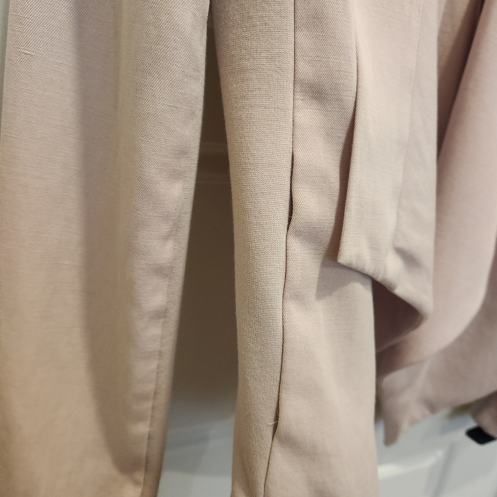 🟣 XS BCBGMaxAzria Pink Blazer with Waterfall Front - Picture 6 of 9